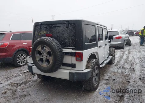 2016 Jeep Wrangler Unlimited Sahara из США, поврежденный, VIN 1C4BJWEG7GL122832